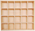 13.4''x10.6''x2'' Wooden Storage Divider Box Showcase Display Box | by LONGTAO