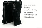 High-End Black 4x4'' Square Zinc Alloy Picture Frames, - Image 7