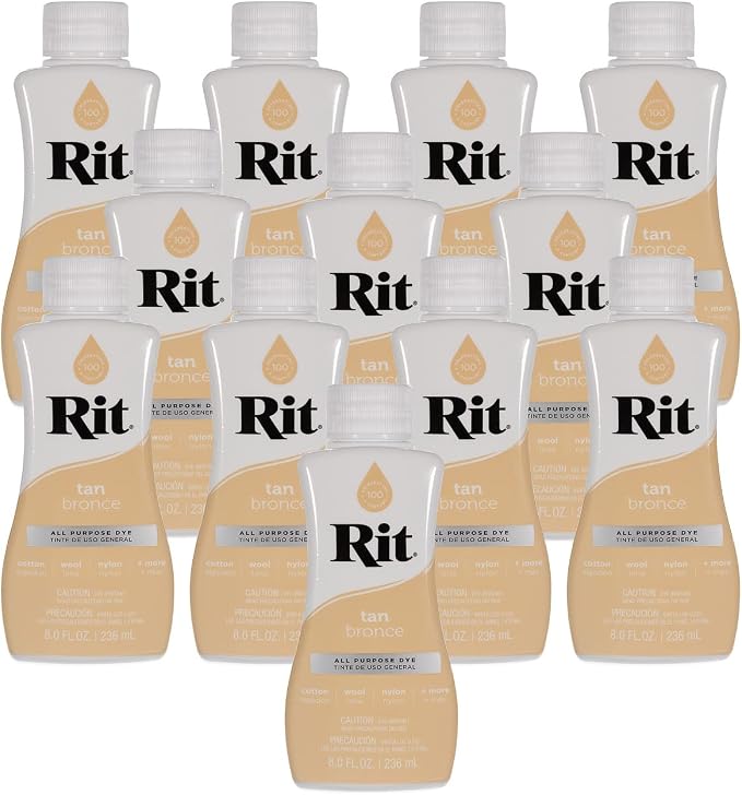 Rit Dye – 8 Oz. Liquid Fabric Dye by CraftCounty