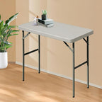 Folding Table 2.7ft Rectangular All-Occasion Plastic Folding Event Table - Image 6