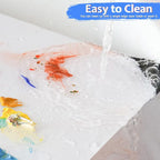Glass Palette for Oil Painting, 12 x 9 Inches, Ultra White, Watercolor - Image 5