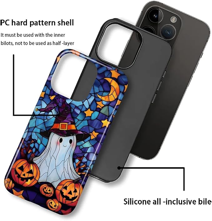 Case for iPhone 16 Pro, Scratch Resistant Hybrid Double Layer Hard - Image 2