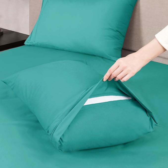 Mejoroom Bed Sheets Set, Extra Soft Luxury King Size Sheets - Image 4