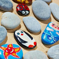 PGN 40 Large River Rocks for Painting by PGN