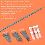 Mayboos 132 Pc Wool Felting Needles - Image 5