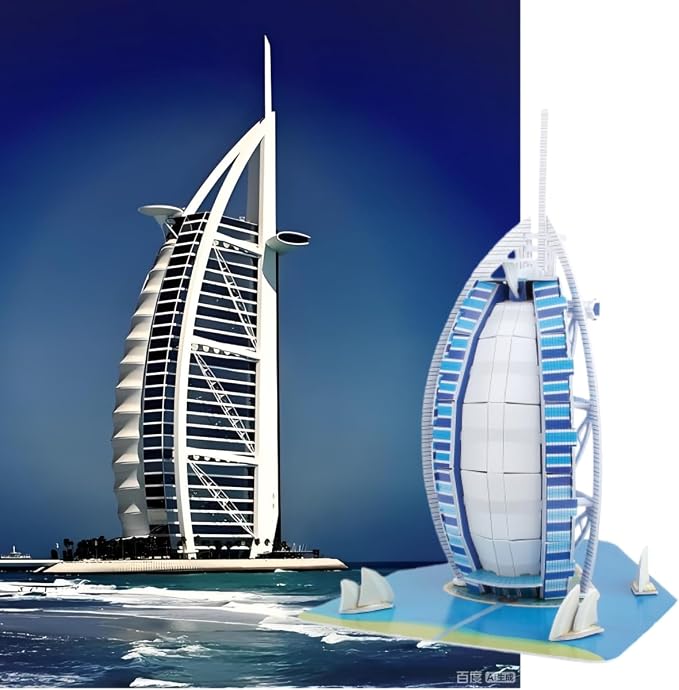 Architecture World Famous of 3D Puzzle.Build Your Own Collection of 17 Global - Image 7