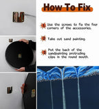 Oneshow Moving Sand Art Wall Art 3D Deep Sea Sandscape Gifts - Image 6