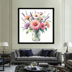 niurenmaoyi Flowers Stamped Cross Stitch Kits - Image 4