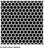 Honeycomb Beehive Background Pattern Plastic Embossing Folder, 3D Textured - Image 2
