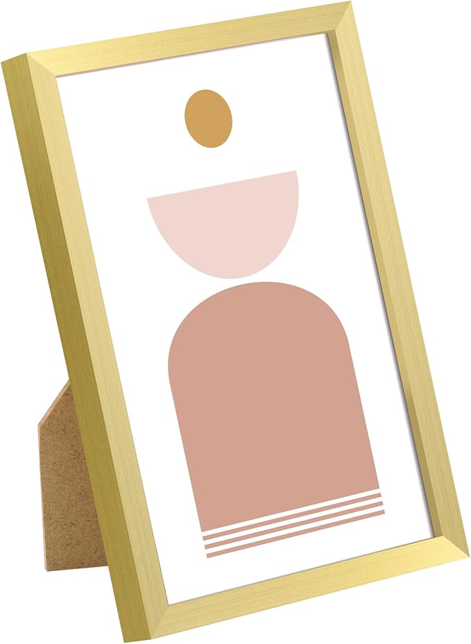 upsimples 4x6 Picture Frame Set of 3, Made of High Definition Glass - Image 3