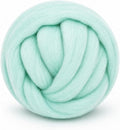 3.53oz Wool Roving: Needle Felting Wool White Roving Wool Felting Supplies Pure by Gipony