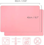 Gartful 23.6 x15.7 inch Resin Silicone Mats, X-Large Silicone Sheets - Image 2