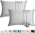100% Silk Pillowcase for Hair and Skin Toddler Size 2 Pack Mulberry Silk Pillow by WLOSJ