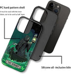 ZHEGAILIAN Case for iPhone 15 Plus, The Hermit Night Skull Durable Shockproof - Image 2