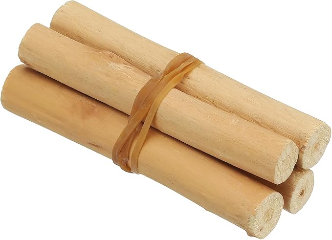 PATIKIL 4 Pcs / 10cm Wood Log Sticks, 0.6-1.2inch in Diameter Natural Driftwood by PATIKIL