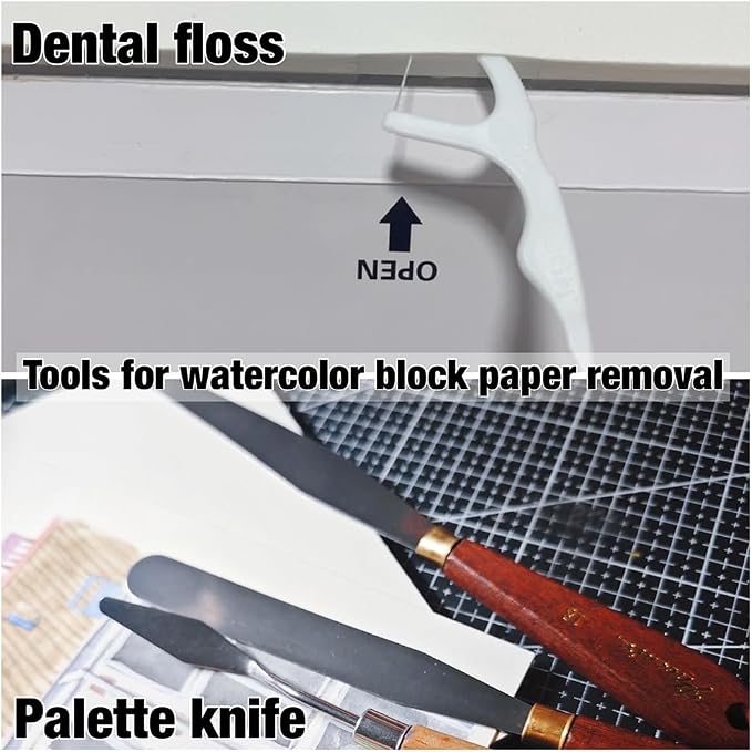 Non-Warping 100% Cotton Watercolor Paper Block - Image 7