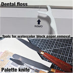 Non-Warping 100% Cotton Watercolor Paper Block - Image 7
