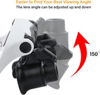 Hands Free Head Magnifying Glasses, Magnifier - Image 4
