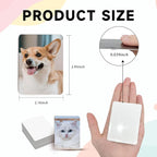 40Pcs Sublimation Picture Magnet Blanks Personalized Square Magnets - Image 2