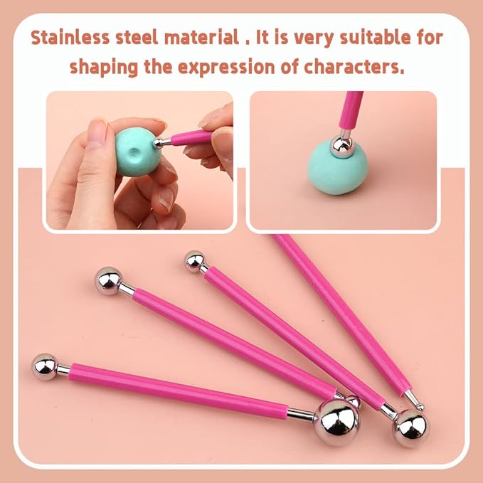 14 PCS Dotting Tools Ball Styluses - Image 4