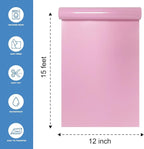 Pink Heat Transfer Vinyl HTV Roll 12" x 15ft. | Easy to Cut, Weed & Transfer - Image 2