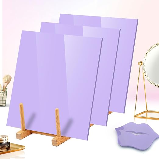 Adrattnay Purple Acrylic Sheets 1/8" Thick, - Image 6