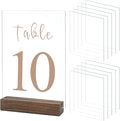 10 Pack Clear Blank Acrylic Sign by JINMURY