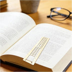Metal Bookmark Ruler for Journals, Habit Tracker, Drawing Measuring Tools - Image 2