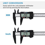 Digital Caliper, Adoric 0-6" Calipers Measuring Tool - Image 3
