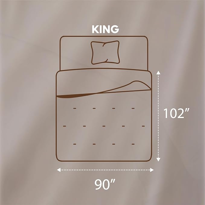 Utopia Bedding Comforters King Size, All Season Duvet Insert, Down Alternative - Image 8
