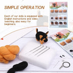 QMNNMA Needle Felting Kit for Beginners, German Shepherd Needle Felting Set | - Image 3