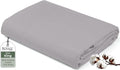 Royale Linens 100% Organic Cotton King Flat Sheet Only by ROYALELINENS