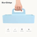 BLUE GINKGO Stackable Organizer Caddy, L-Rectangle, Made in Korea | Portable. - Image 5