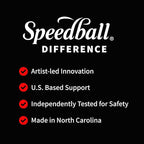 Speedball Art Products Company 003600 003600 150cc Water Soluble Block Ink Black - Image 6