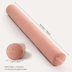 Body Pillow for Adults, Long Round Pillow, Big Cylindrical Pillow, Large Full - Image 2