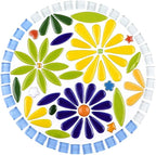 454g Petal Ceramic Mosaic Tiles - Image 2