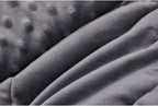 TONGDADA Minky Weighted Blanket | 36''x48'', 5lbs | Cozy and Soft Minky - Image 7