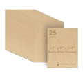 Baltic Birch Plywood, 6 mm 1/4 x 12 x 9 Inch Craft Wood, Box of 25 B/BB Grade by Woodpeckers