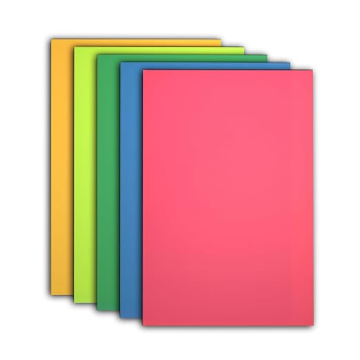 TOEPODO Set of 5 Glow in Dark Fluorescent Neon Cast Acrylic Sheets, 8 X 12 Inch by WelcomeTOEPODO