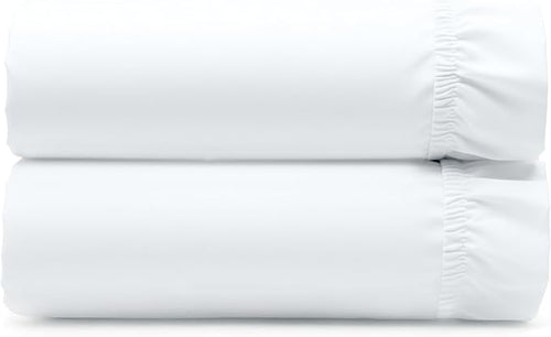 2 King Fitted Sheets, 400 Thread Count 100% Cotton Sateen, King Size Fitted by CaliforniaDesignDen