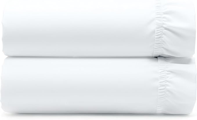 California Design Den 2-Pack 100% Organic Cotton Twin Fitted Sheets only by CaliforniaDesignDen