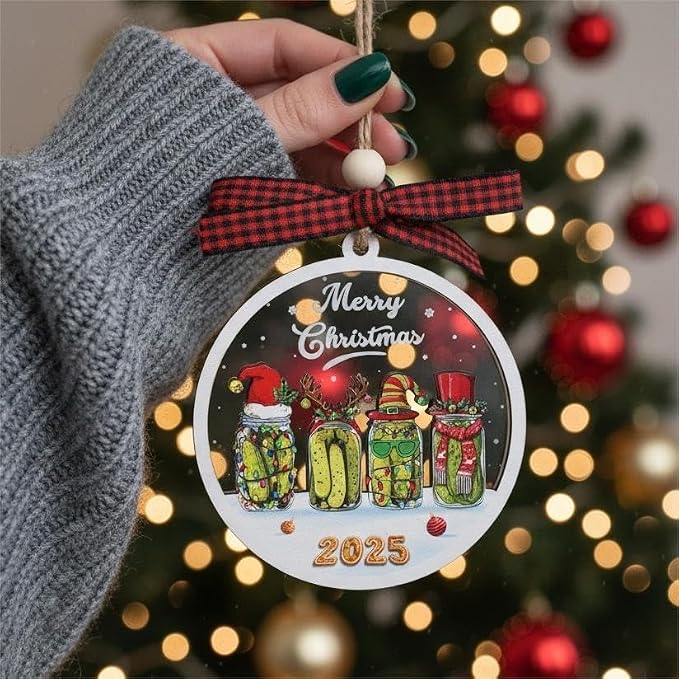Pickle Jars Ornament – Funny Ornament - Image 4