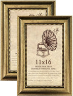 11x16 Picture Frame set of 2-Vintage Frames by TKYGU