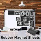 Briartw 10 Sheets Rubber Soft Magnet Sheet - Image 9