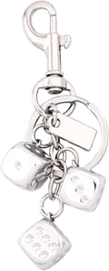 Dice Bag Charms Keychain for Women Men by Disengor