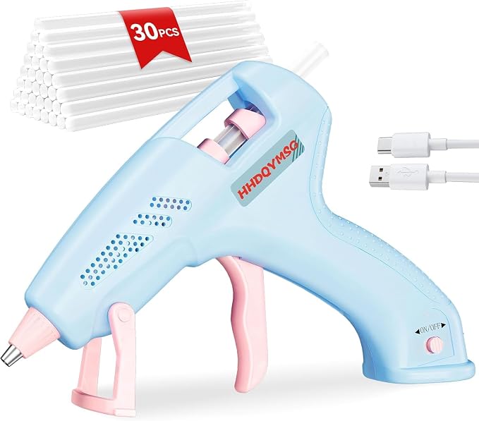 Cordless Hot Glue Gun, 20W Hot Glue Gun by Unknown
