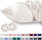 King Satin Pillowcase for Hair 2pc, Similar to Silk Pillow Cases, Easier Care by Vielit