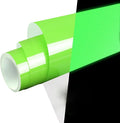 WRAPXPERT Glow in the Dark Permanent Vinyl Roll, Lime Green Glow in the Dark by WRAPXPERT