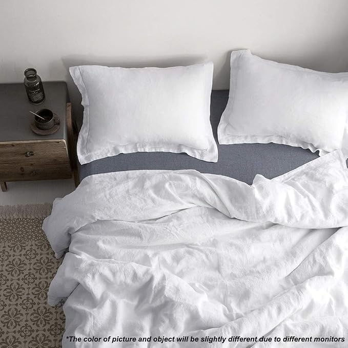 Simple&Opulence 100% Linen Duvet Cover Set - Image 6