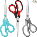 Scissors, Niutop 8" All Purpose Scissors Heavy Duty Ergonomic Comfort Grip by NIUTOP